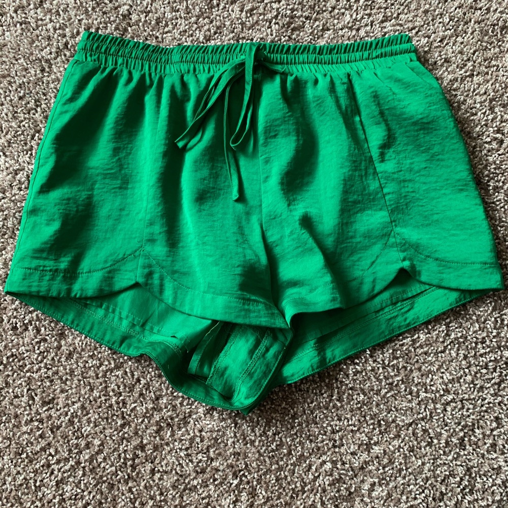 Green Shorts from Forever 21